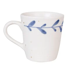 Graham & Green Blue Leaves Mug
