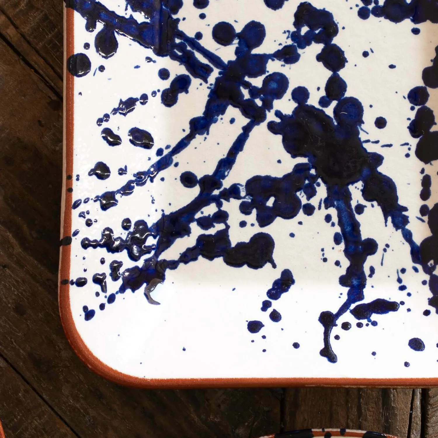 Graham & Green Blue Splash Serveware Collection