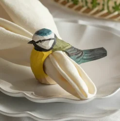 Graham & Green Blue Tit Napkin Ring