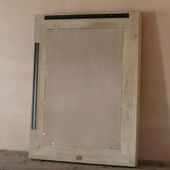 Graham & Green Blythe Natural Wood Wall Mirror