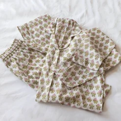 Graham & Green Booti Floral Block Printed Pyjama Sets