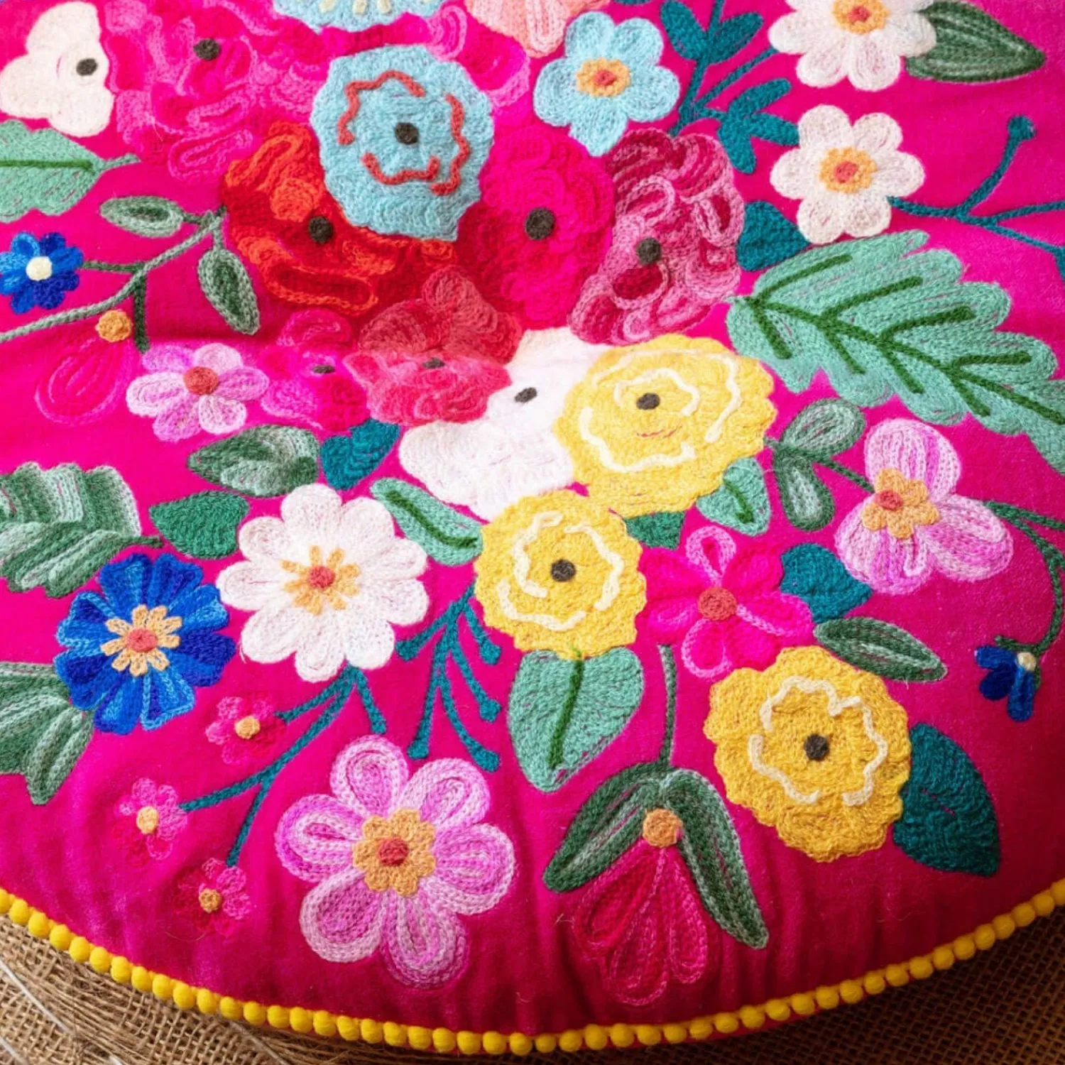 Graham & Green Bouquet Small Round Seat Pads