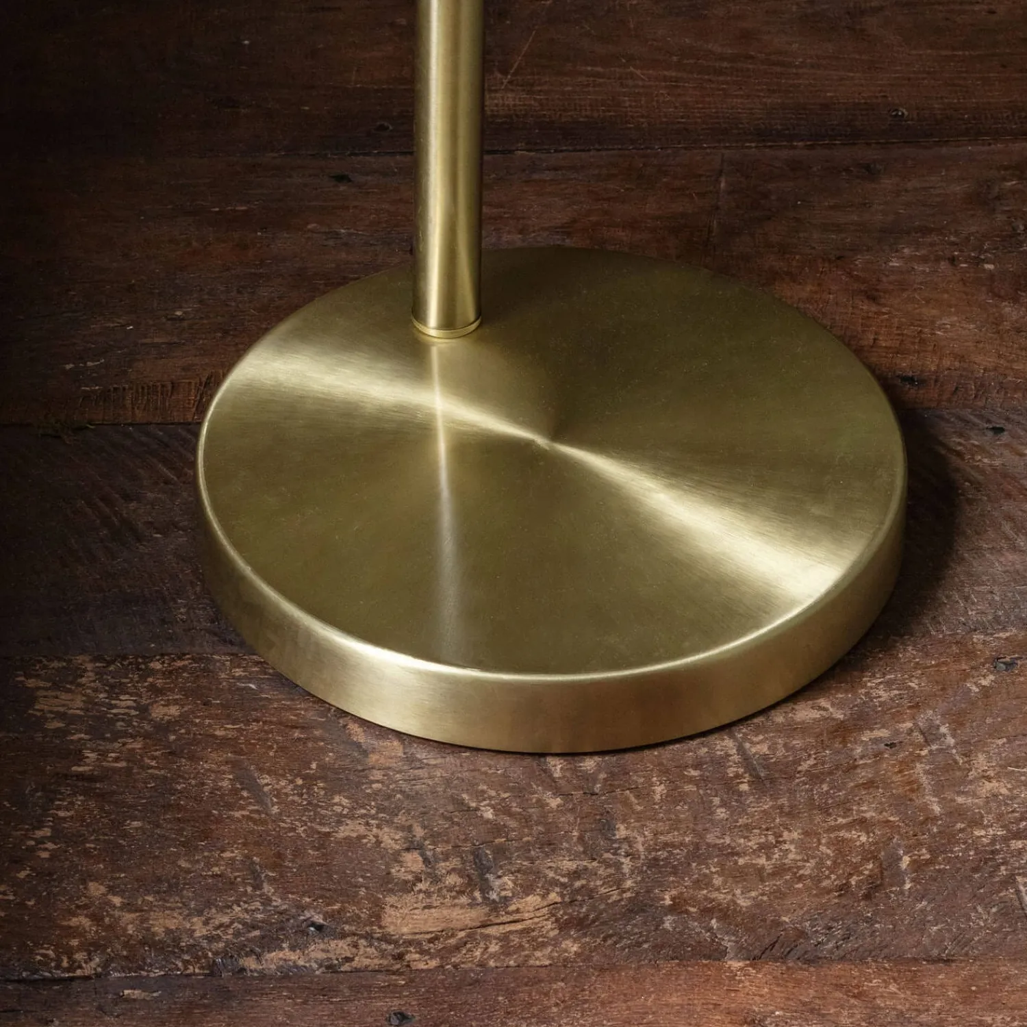 Graham & Green Brass Arched Floor Lamp