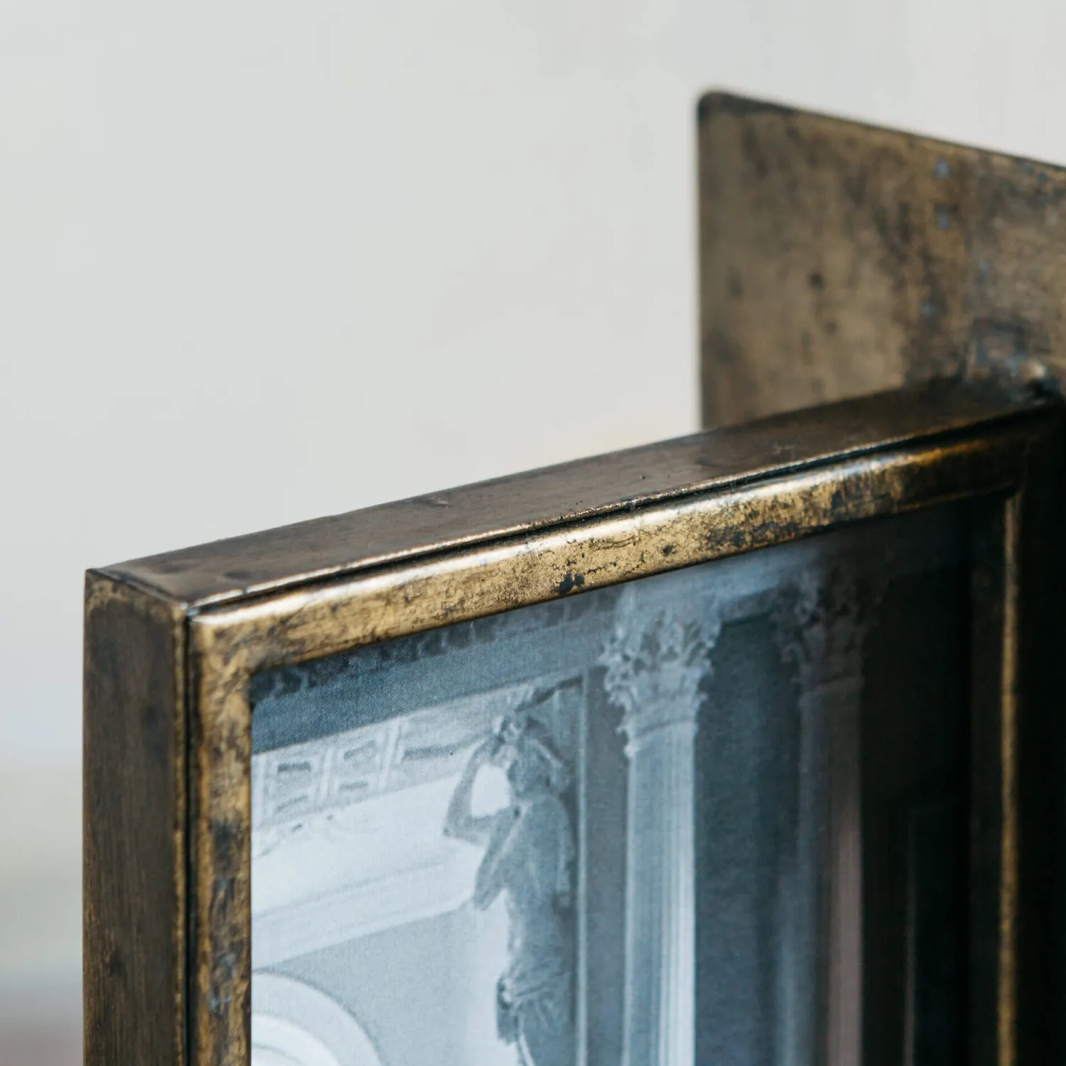 Graham & Green Bronzed Photo Frame Bookends