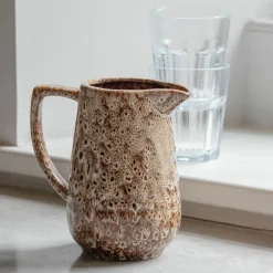 Graham & Green Brown Speckle Jug