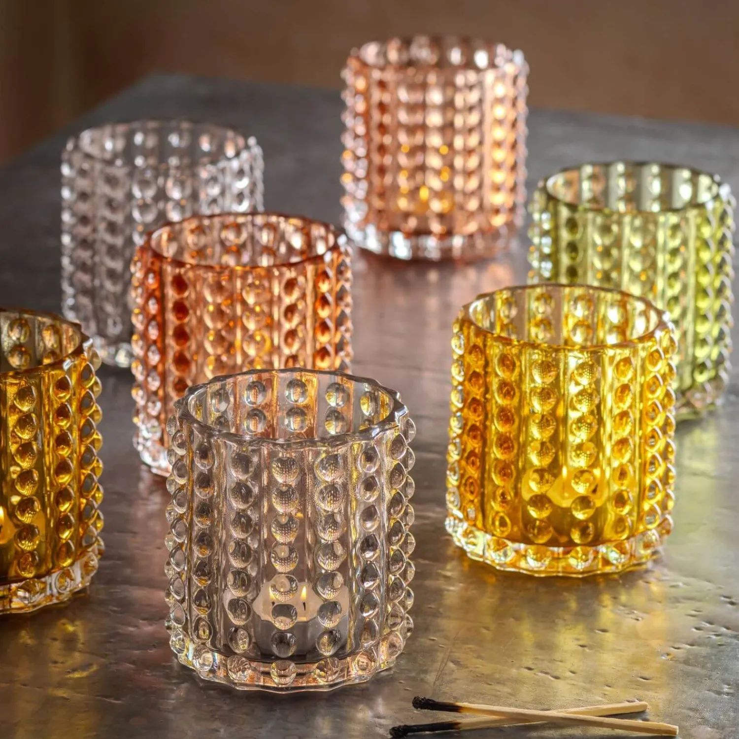 Graham & Green Bubble Tealight Holders