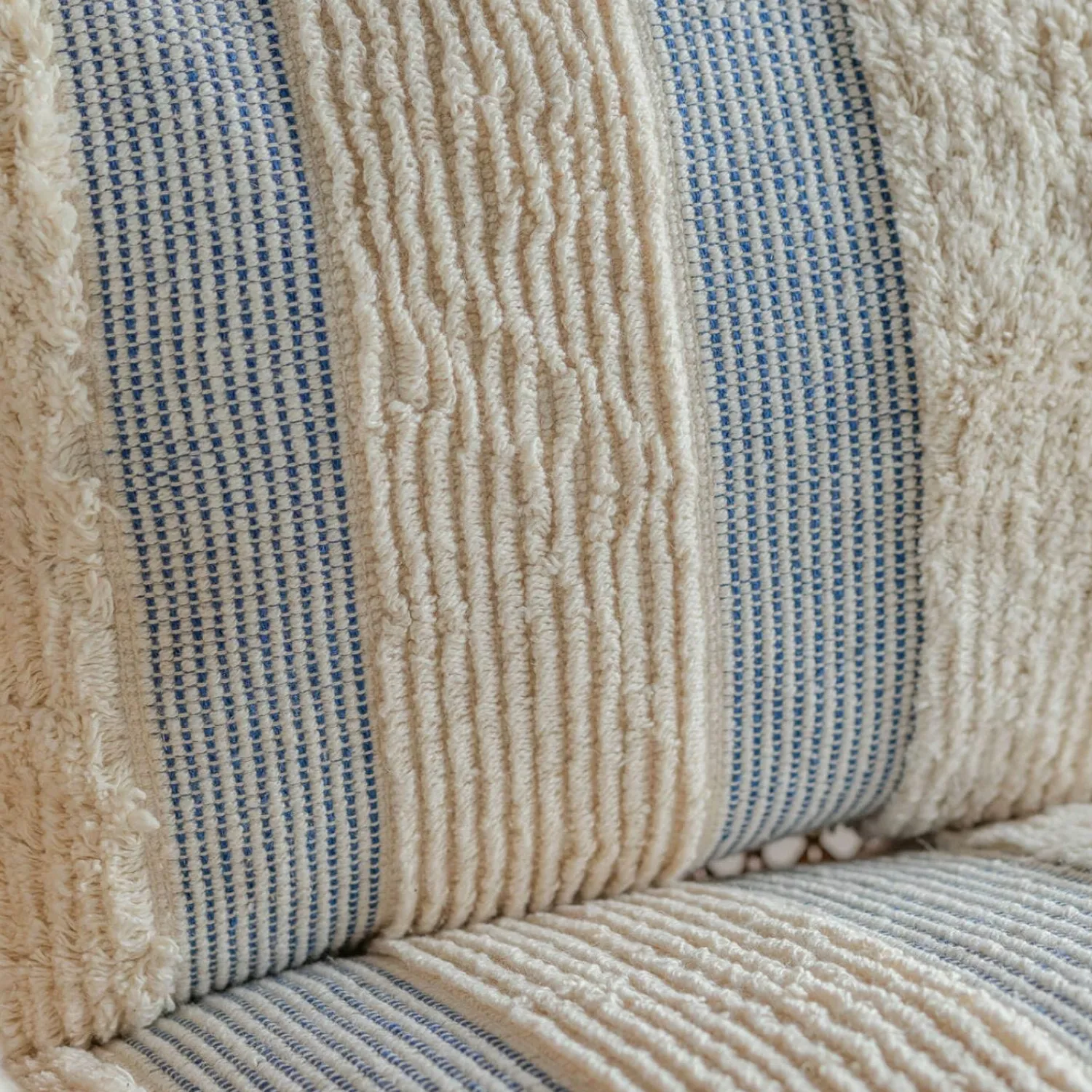 Graham & Green Caden Misty Stripe Armchair