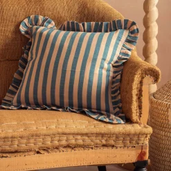 Graham & Green Candy Stripe Square Cushions