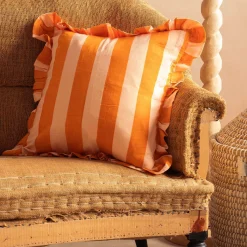 Graham & Green Candy Stripe Square Cushions