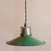 Graham & Green Caspian Green Pendant Light