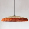 Graham & Green Cecile Brick Red Tassel Pendant