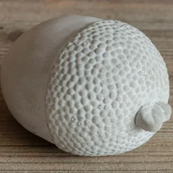 Graham & Green Cement Acorn Ornament