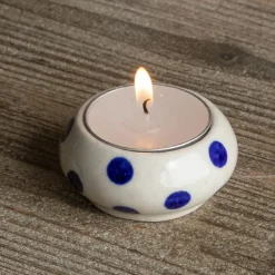 Graham & Green Ceramic Painted Tealight Holders