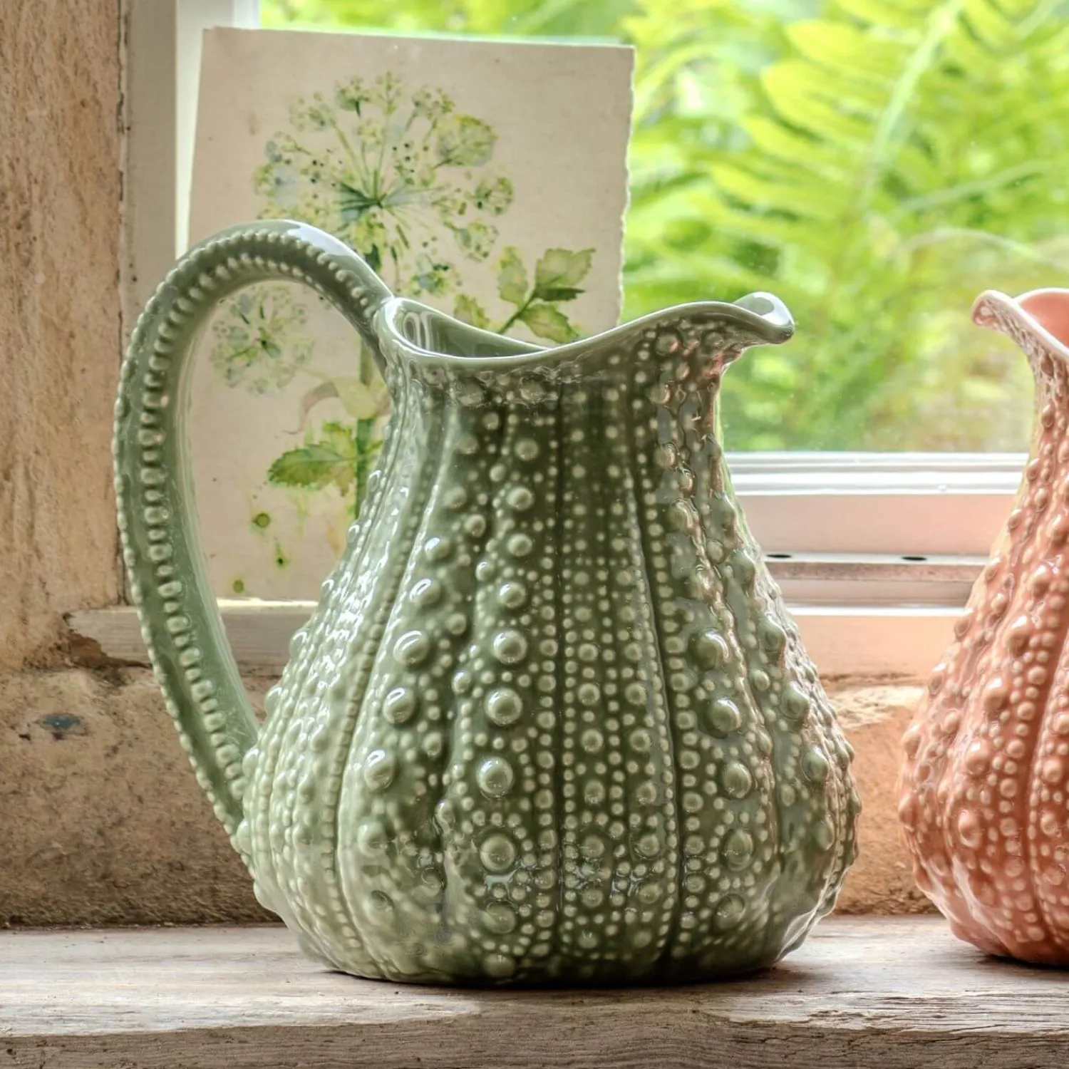 Graham & Green Ceramic Urchin Jugs