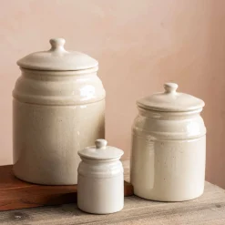 Graham & Green Chalgrove Small Ceramic Storage Canister
