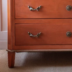 Graham & Green Chantilly Large Coral Patina Chest of Drawers