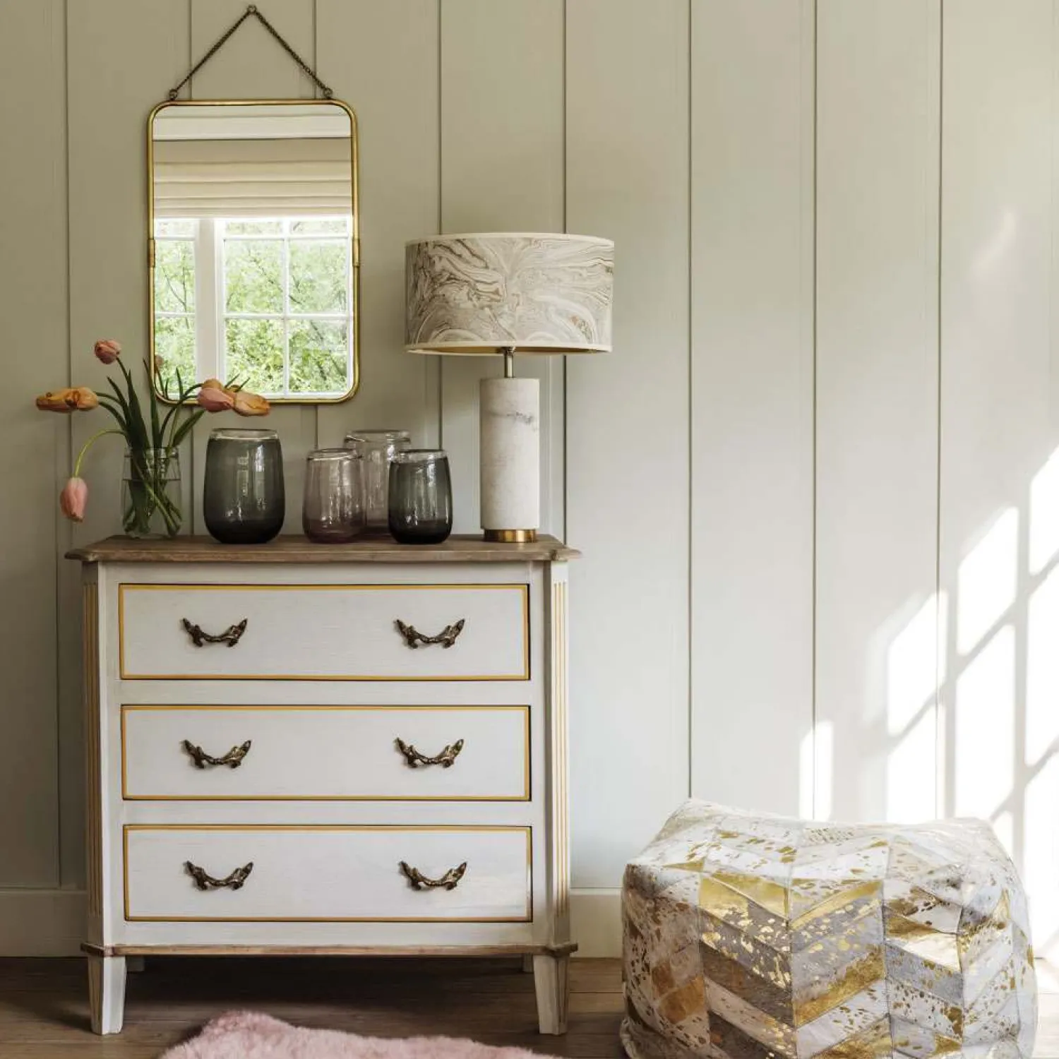 Graham & Green Chantilly Small Chest of Drawers