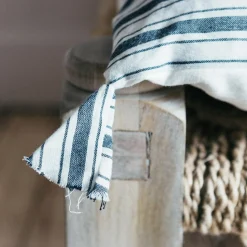 Graham & Green Charcoal Stripe Bed Roll