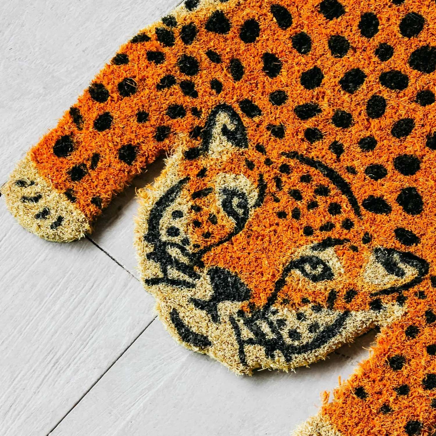 Graham & Green Cheetah Doormat 38 x 75cm