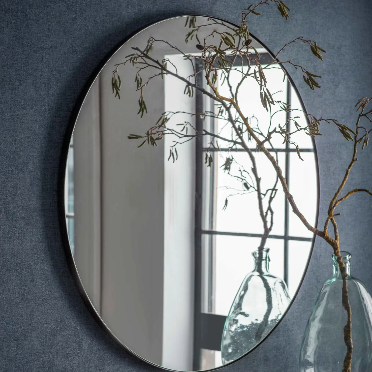 Graham & Green Cherrington Round Wall Mirror