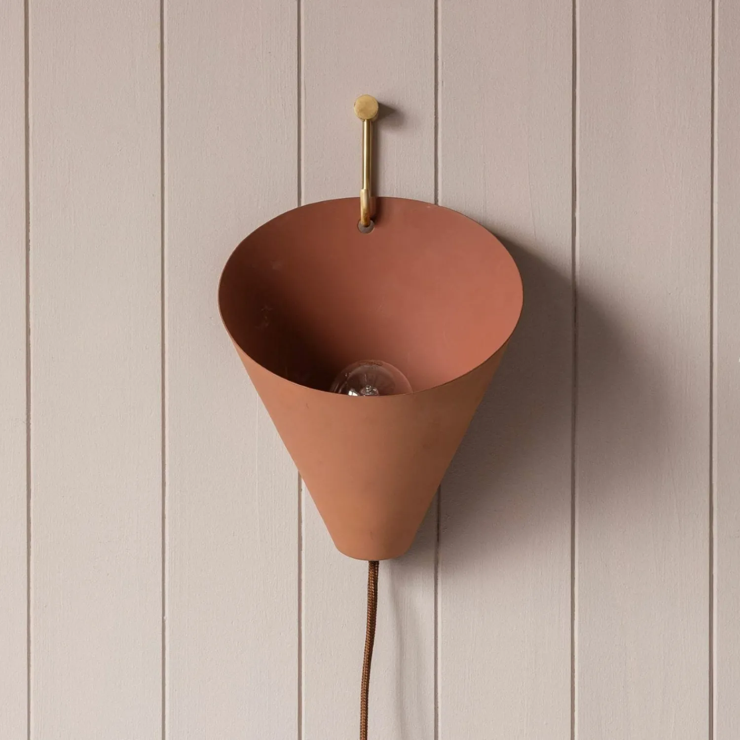 Graham & Green Chilton Terracotta Wall Light