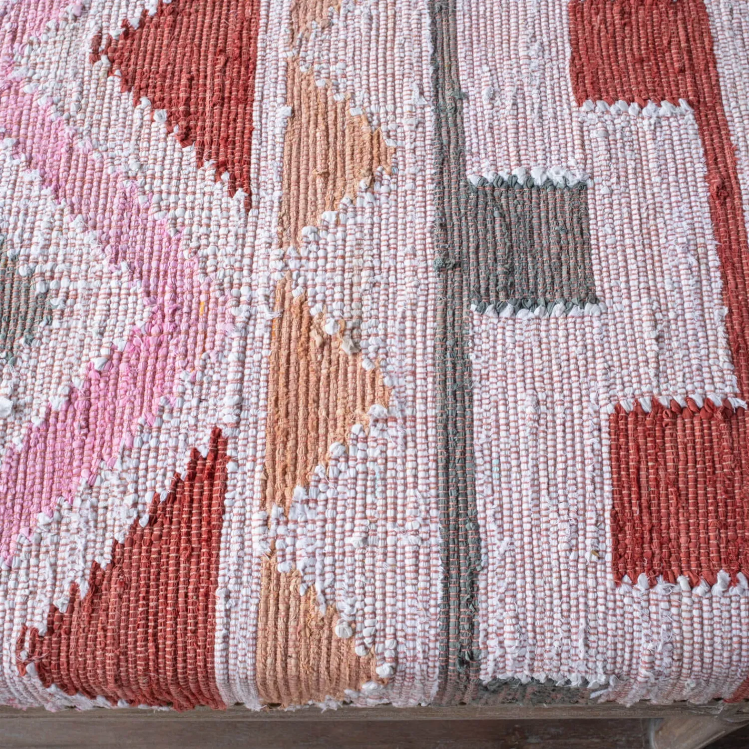 Graham & Green Chindi Rag Rug Coffee Table