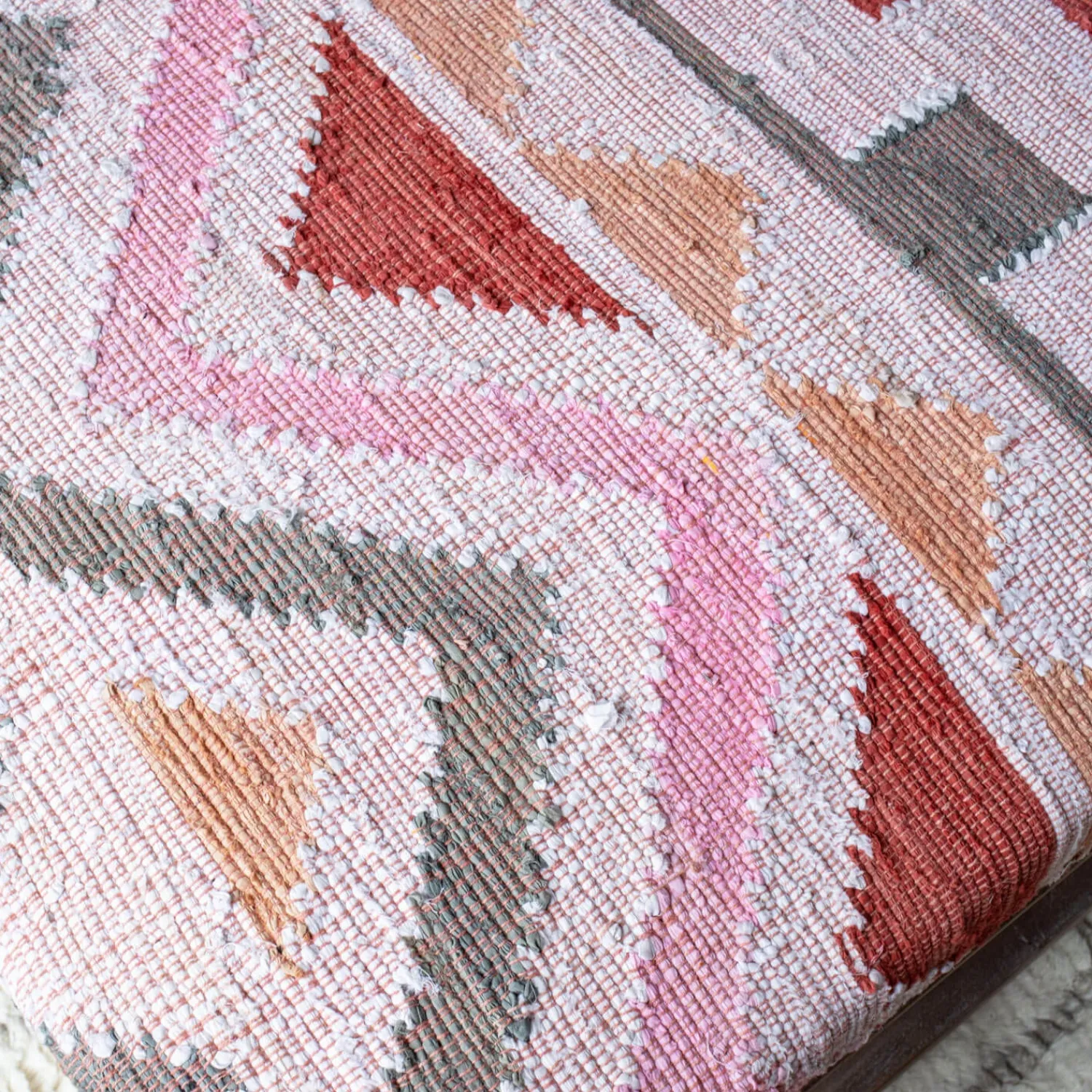 Graham & Green Chindi Rag Rug Coffee Table