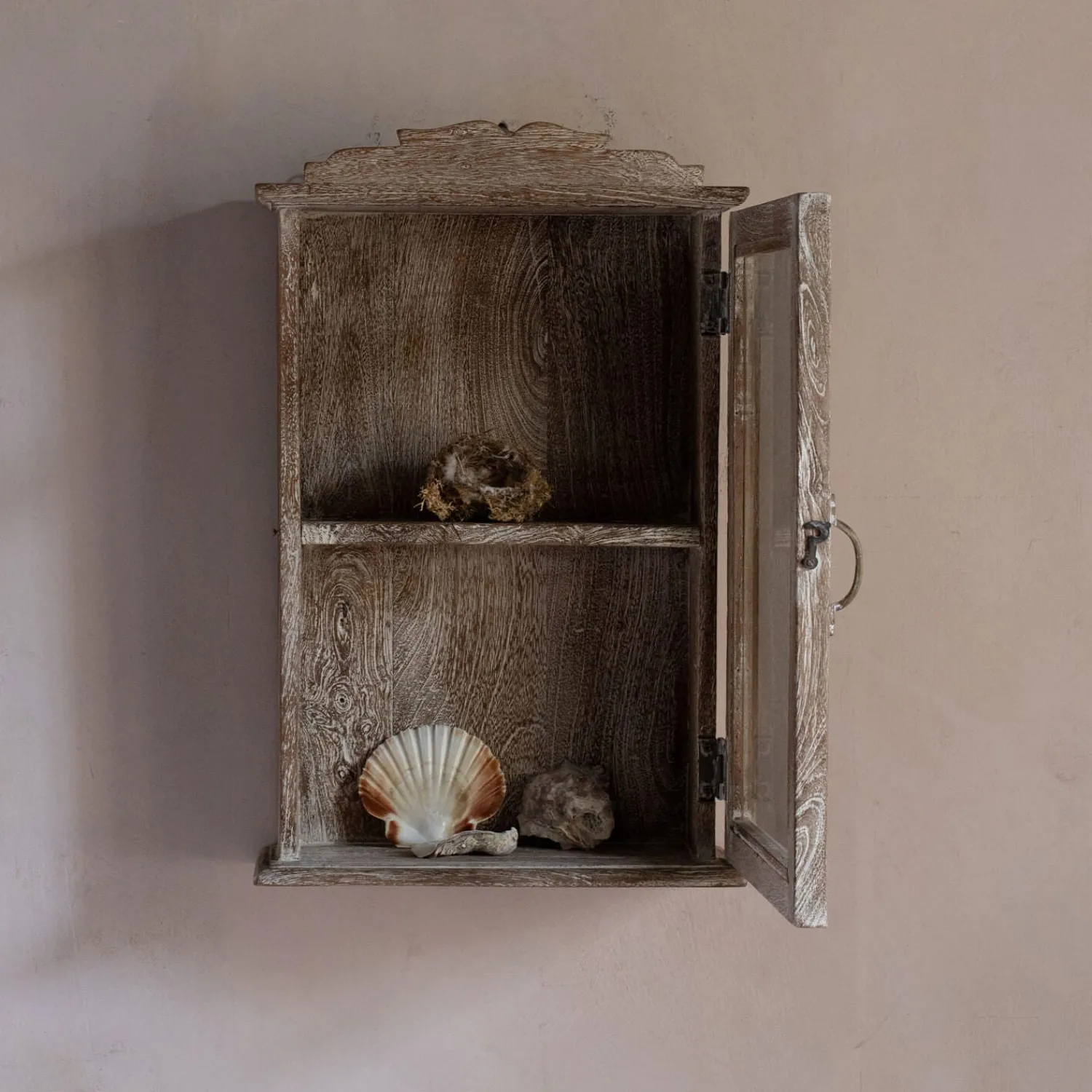 Graham & Green Chloe Natural Showcase Cabinet