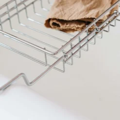 Graham & Green Chrome Bath Caddy with Stand