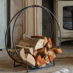 Graham & Green Circle Log Holder