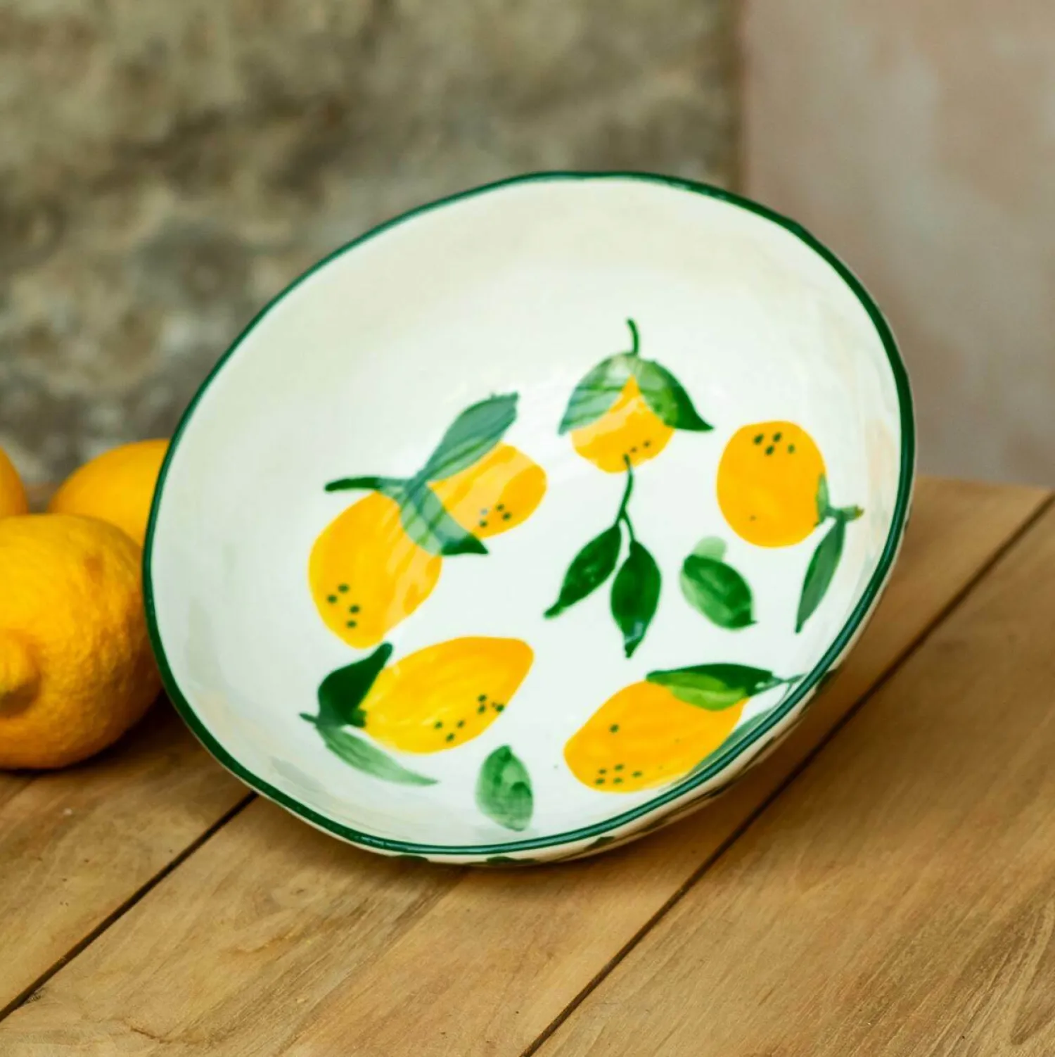Graham & Green Citron Tableware Collection