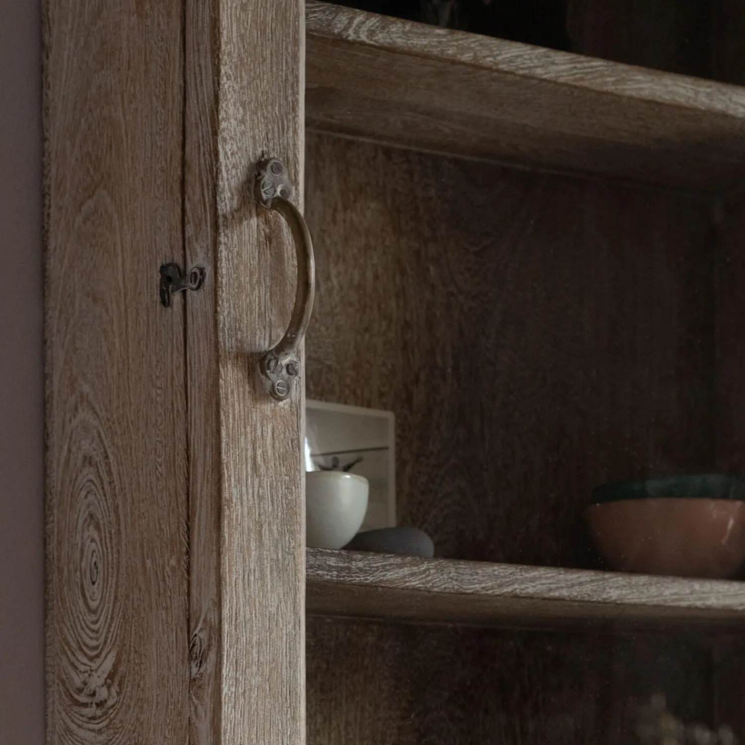 Graham & Green Clara Natural Showcase Cabinet