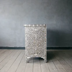 Graham & Green Classic Grey Mother of Pearl Chest of Drawers