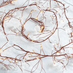 Graham & Green Clear Crystal Blossom String Lights