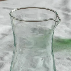 Graham & Green Clear Moroccan Glass Carafe