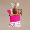 Graham & Green Coella Pink Rabbit Decoration