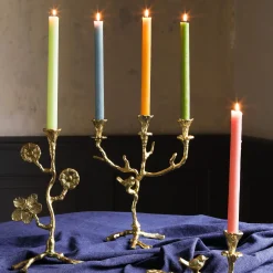 Graham & Green Coloured Dining Candles