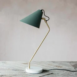 Graham & Green Colton Lichen Green Lamp