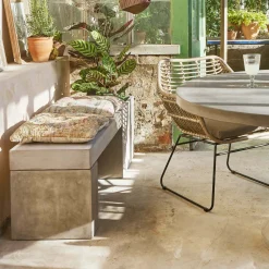 Graham & Green Concrete Bench Planter