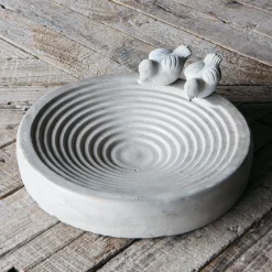 Graham & Green Concrete Bird Bath