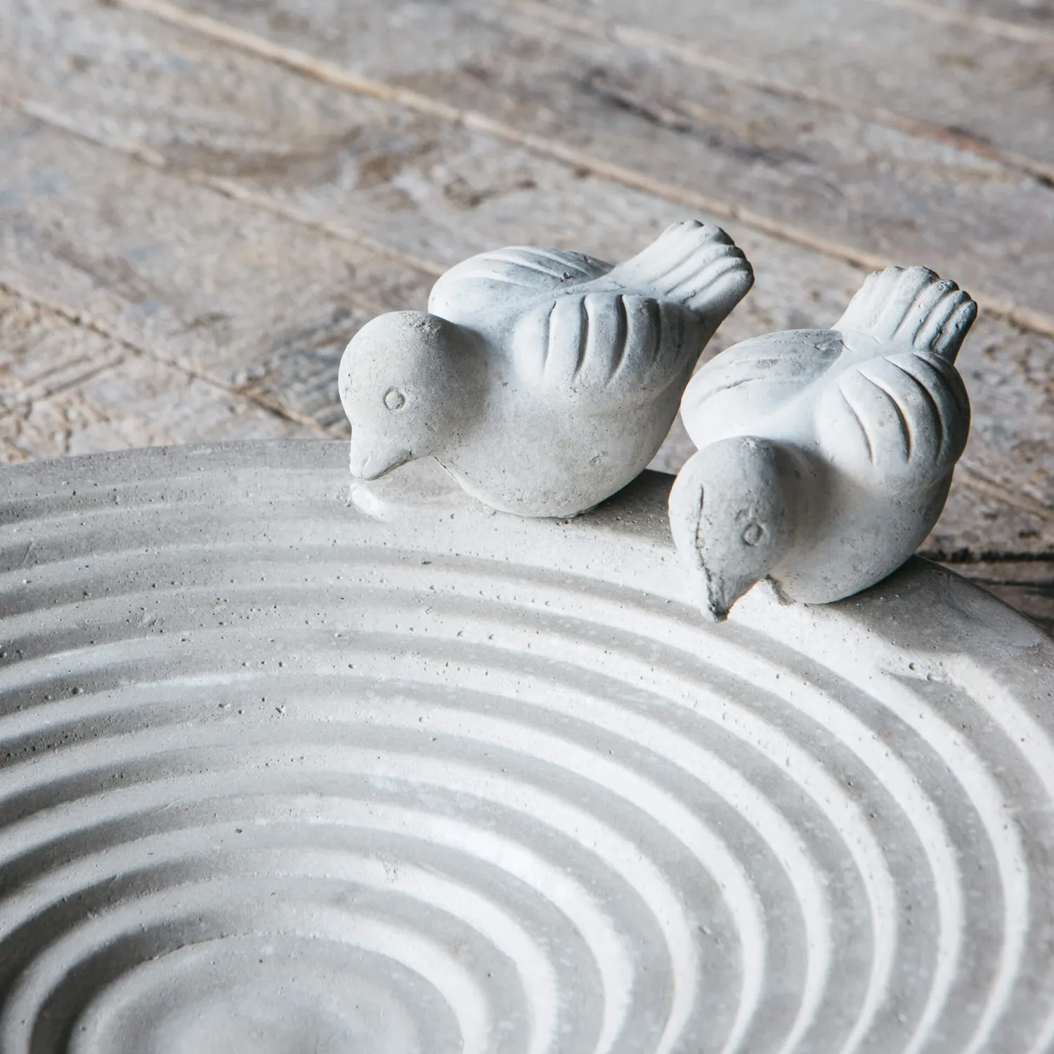 Graham & Green Concrete Bird Bath