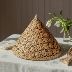 Graham & Green Cone Woven Bamboo Food Cover