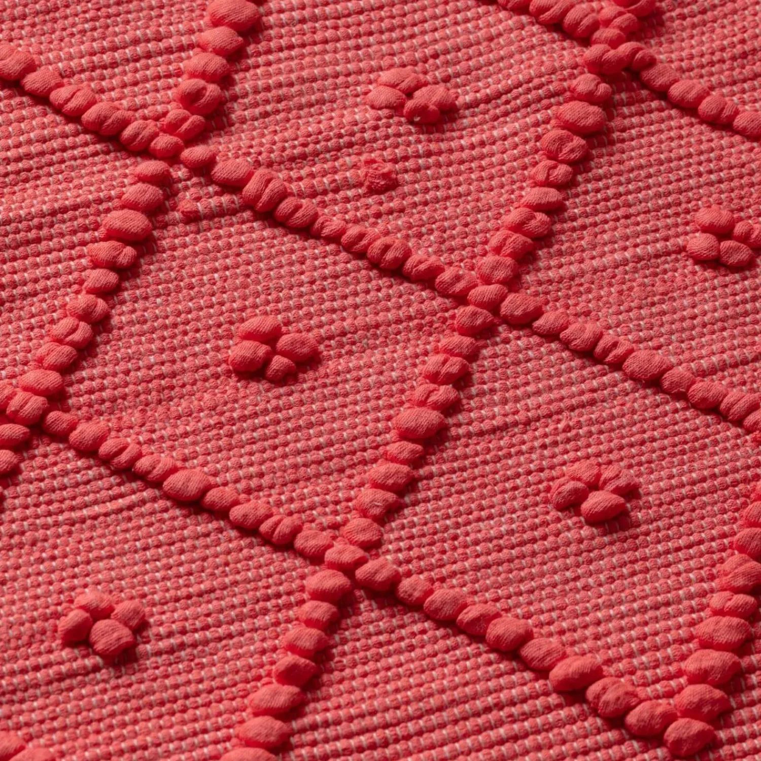 Graham & Green Coral Loop Bath Mat 50 x 90cm