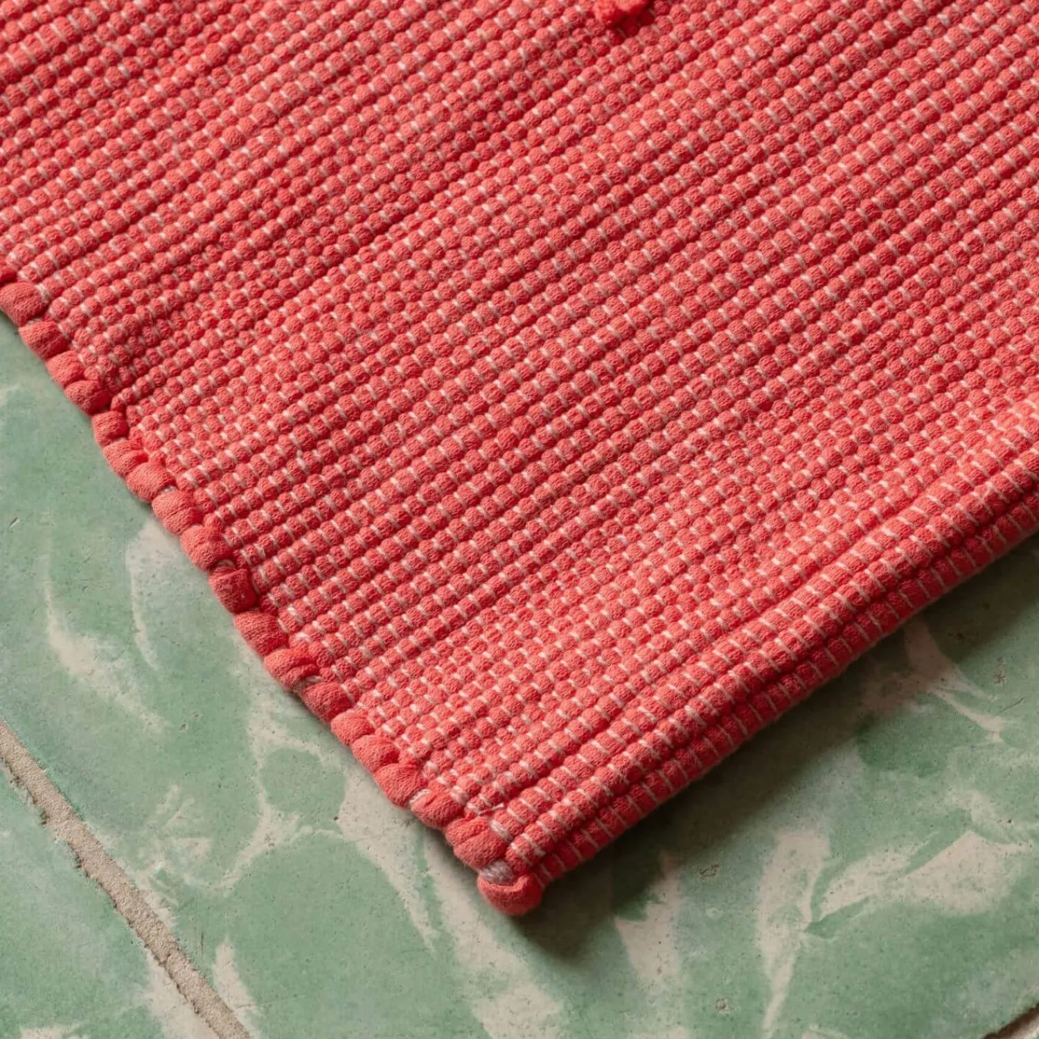 Graham & Green Coral Loop Bath Mat 50 x 90cm