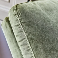 Graham & Green Corinne Green Velvet Chaise