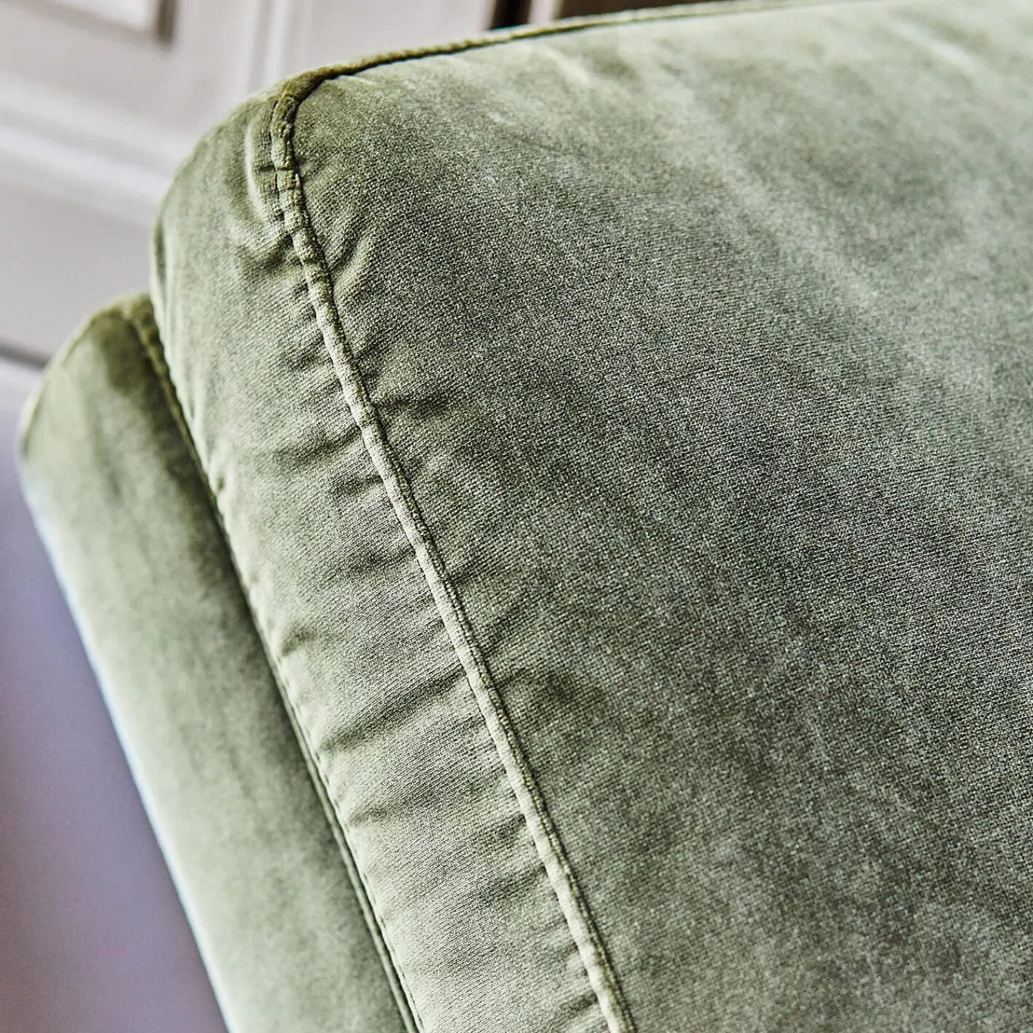 Graham & Green Corinne Green Velvet Chaise