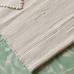 Graham & Green Cream Loop Bath Mat 50 x 90cm