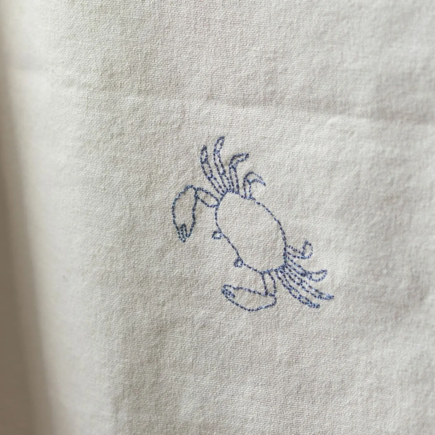Graham & Green Creatures of the Sea Embroidered Table Cloth