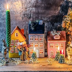 Graham & Green Danish House Tealight Holders