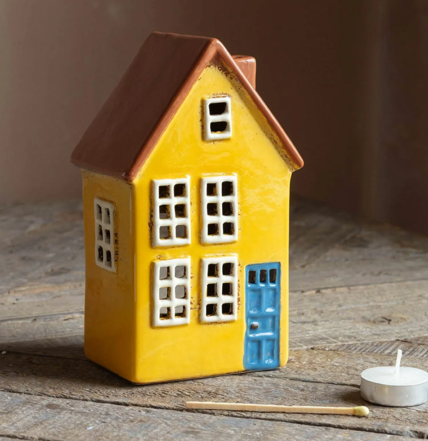 Graham & Green Danish House Tealight Holders
